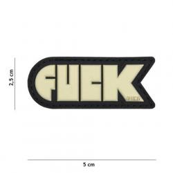 Patch 3D PVC Fuck (101 Inc) Coyote