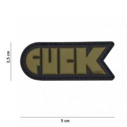 Patch 3D PVC Fuck (101 Inc) OD