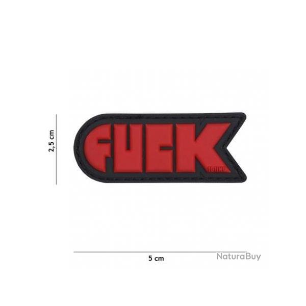 Patch 3D PVC Fuck (101 Inc) Rouge