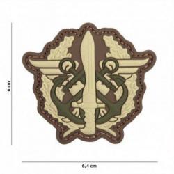 Patch 3D PVC Fusilier Marin (101 Inc) Multicam
