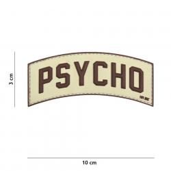 Patch 3D PVC Psycho (101 Inc) Désert