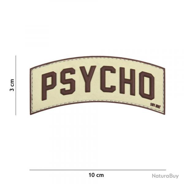 Patch 3D PVC Psycho (101 Inc) Dsert