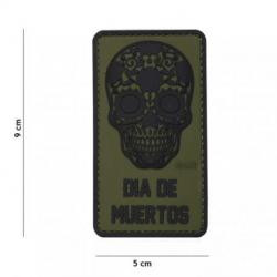 Patch 3D PVC Dia de Muertos (101 Inc) OD