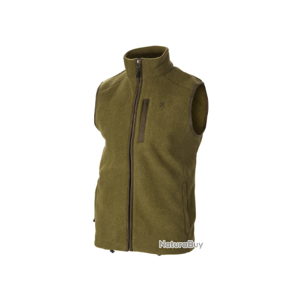 Gilet sans manche polaire Summit olive BROWNING