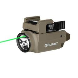 Vente Flash ! - Lampe Torche Olight BALDR S COULEUR COYOTE - 800 Lumens - Laser Vert
