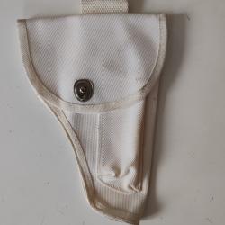 HOLSTER BLANC EN TISSU, ARMÉE ITALIENNE