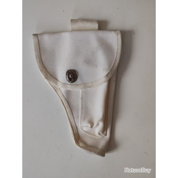 HOLSTER BLANC EN TISSU, ARME ITALIENNE
