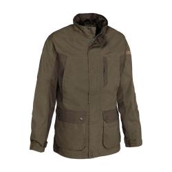 Promotion ! Veste imperméable de chasse kaki avec capuche détachable
