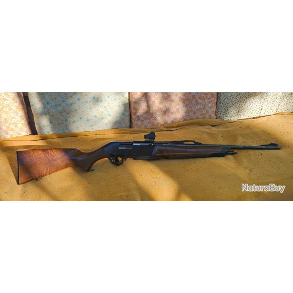 Carabine semi auto winchester sxr vulcan,cal. 270 wsm avec point rouge docter sitgh III + montage qr