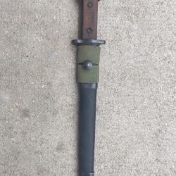 Baionnette anglaise MK II de 1944 fabricant N.W.R