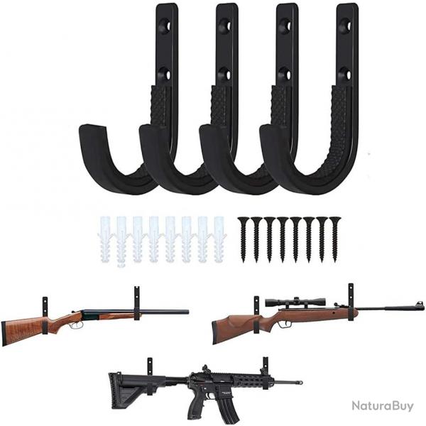 Support mural pour armes longues x2 - LIVRAISON GRATUITE