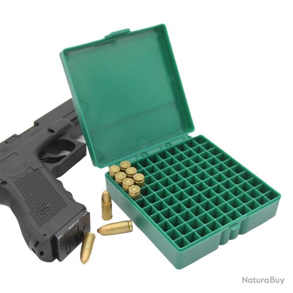 Bote  munitions 9mm 100 emplacements - verte - LIVRAISON GRATUITE