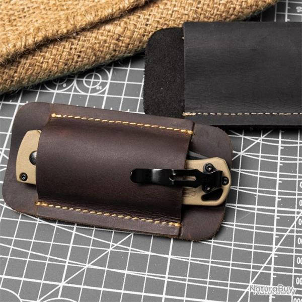 tui de ceinture pour couteau - marron - LIVRAISON GRATUITE
