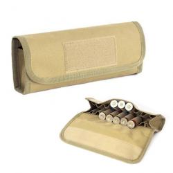 Étui à munitions 18 emplacements pour calibre 12 - kaki - LIVRAISON GRATUITE