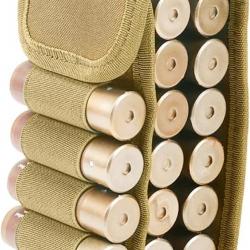 Étui à munitions 16 emplacements pour calibre 12 - kaki - LIVRAISON GRATUITE