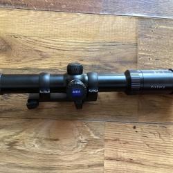 Zeiss Victory Varipoint lumineuse à colliers en 1.1-4x24 Réticule 0 ou Dot(v2)