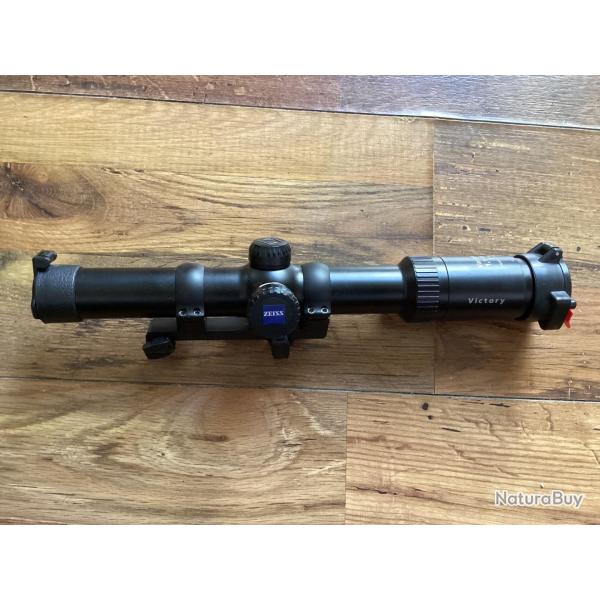 Zeiss Victory Varipoint lumineuse  colliers en 1.1-4x24 Rticule 0 ou Dot(v2)