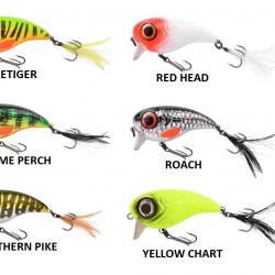 FAT IRIS HARDLURE 8CM 40GR Goldfish