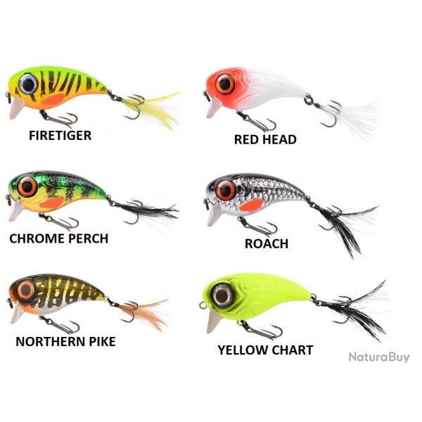 FAT IRIS HARDLURE 8CM 40GR Goldfish