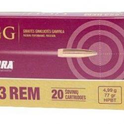 GGG cal.223 Rem SIERRA HPBT Matchking 77gr