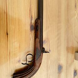 pistolet de duel à percussion fin XIX°
