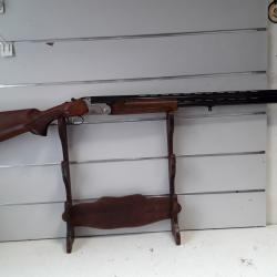 Fusil superpose Manuchasse MXL cal.12/76 bois can.76cm