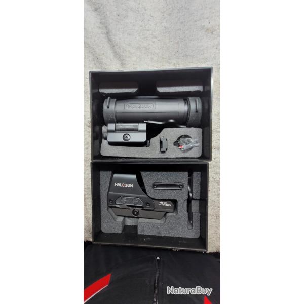 Pack Red Dot + Magnifier marque Holosun