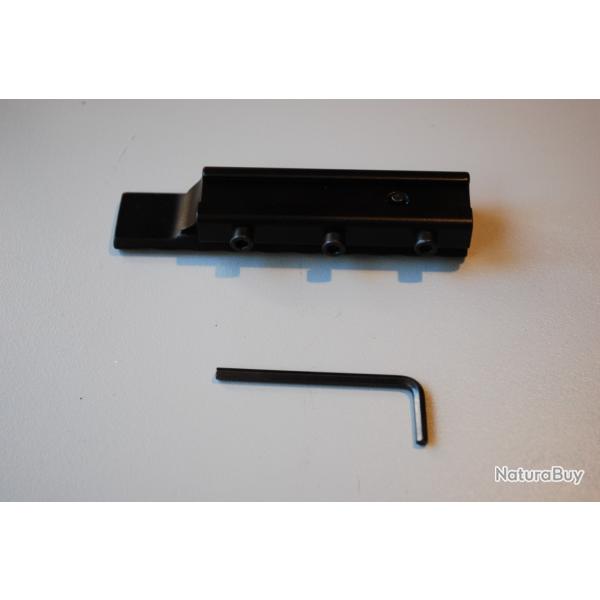 Adaptateur glissire de 11mm / Rail de 21 mm