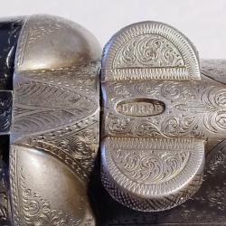 Fusil Darne juxtaposé cal 16 chambrage 65 médaille d'or 1 etoile Deux palmes.