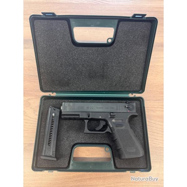 Pistolet ISSC M22 calibre 22 lr
