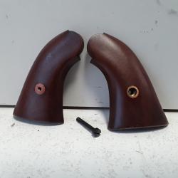Plaquettes de crosse bois poir poudre noire new modele 1858 army