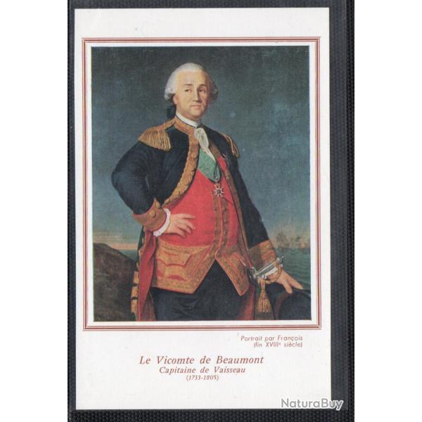 CPA -Vomte de Beaumont (1733-1805) | Les collections du muse | Muse national de la Marine N3686