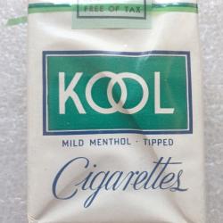 Paquet de cigarettes KOOL pour l'armée US uniquement (31.M)