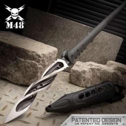 Jeje_the_13th  - C3333 United Lance Pieu M48 Cyclone Spear Lame Acier 2Cr13 Manche GFN Etui