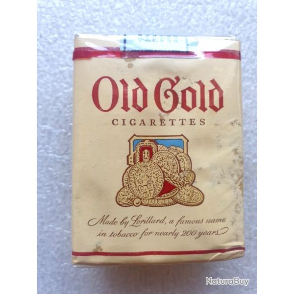 Paquet de cigarettes OLD GOLD arme amricaine (33.M)