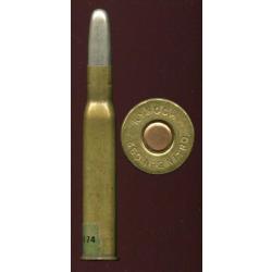 .360 N°2 NITRO MAGNUM - marquage : KYNOCH 360 N°2 NITRO - balle nickel pointe arrondie - étui 76 mm