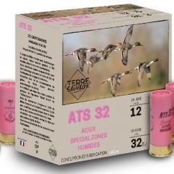 Cartouches ATS32 - Cal.12/70 - 32gr acier BJ - lot de 50 cartouches - HP - PRIX MINI