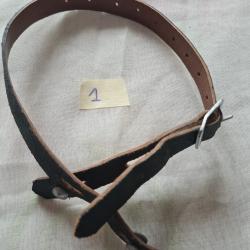 jugulaire pour casque Allemand WW2 en reproduction , datée 1941    A25.1