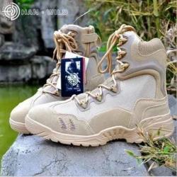 Bottes montantes Ravix Enduro HWILD cuir - Beige / 7