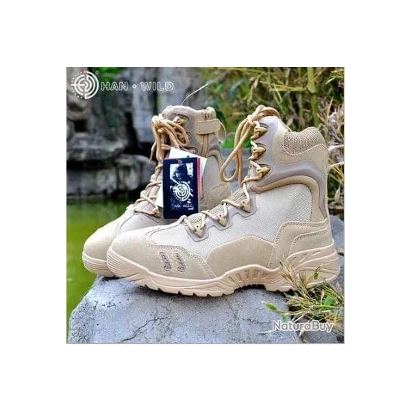 Bottes montantes Ravix Enduro HWILD cuir - Beige / 8