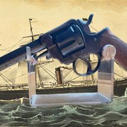 EXEPTIONNEL ! Revolver Max FLIEGENSCHMIDT - COMPAGNIE GENERALE TRANSATLANTIQUE