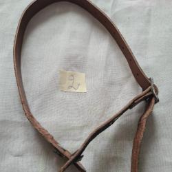 jugulaire pour casque Allemand WW2 en reproduction , datée 1941    A25.2