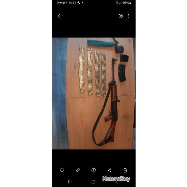 Rare VZ 58 222 remington tat neuf plus accessoires ( sauf cartouches)
