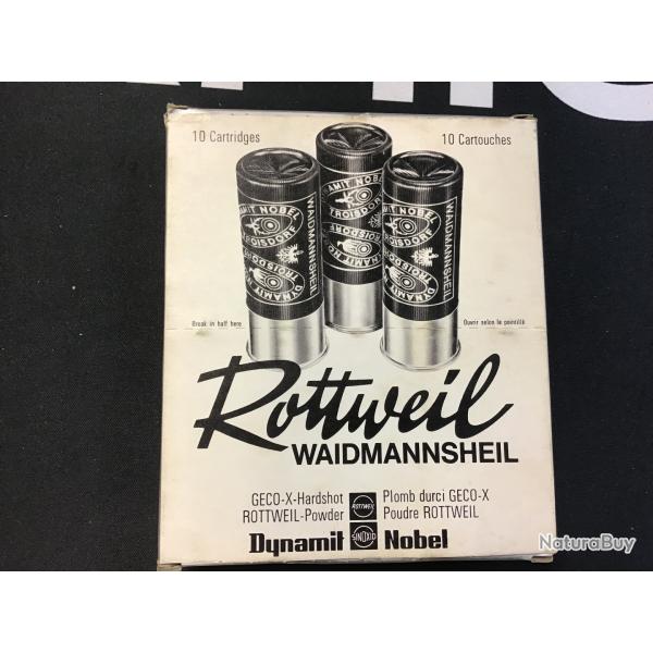 ROTWEIL Waidmannsheil Plastique  Enchere a 1 sans prix de reserve