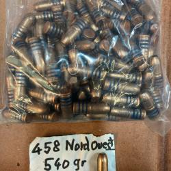 Ogives Plomb Cuivré 458/ 540 GR.