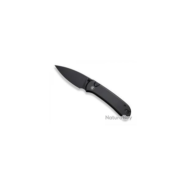Couteau civivi  QUBIT  lame acier 14C28N finition  blackwash  + pochette