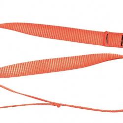 Destockage ! LAISSE SANGLE NYLON FLUO ORANGE 1.50M