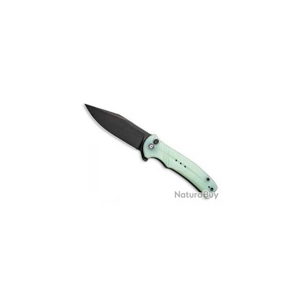 Couteau civivi  COGENT lame acier 14C28N finition  blackwash   + pochette