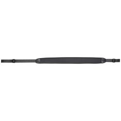 Destockage ! BRETELLE PLATE PISTEURS NÉOPRÈNE NOIR ATTACHES NON FOURNIES