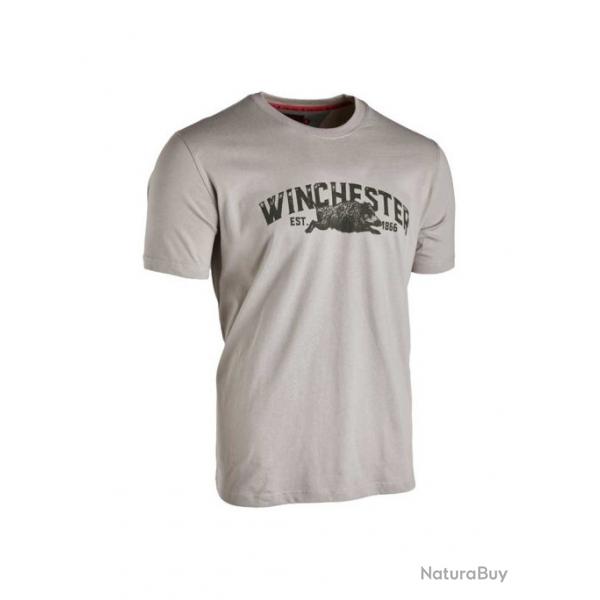 T-shirt gris de marque Winchester modle Vermont
